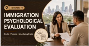 Immigration Evaluation in Houston, TX: Psychological Assessments, Costs, and How to Schedule