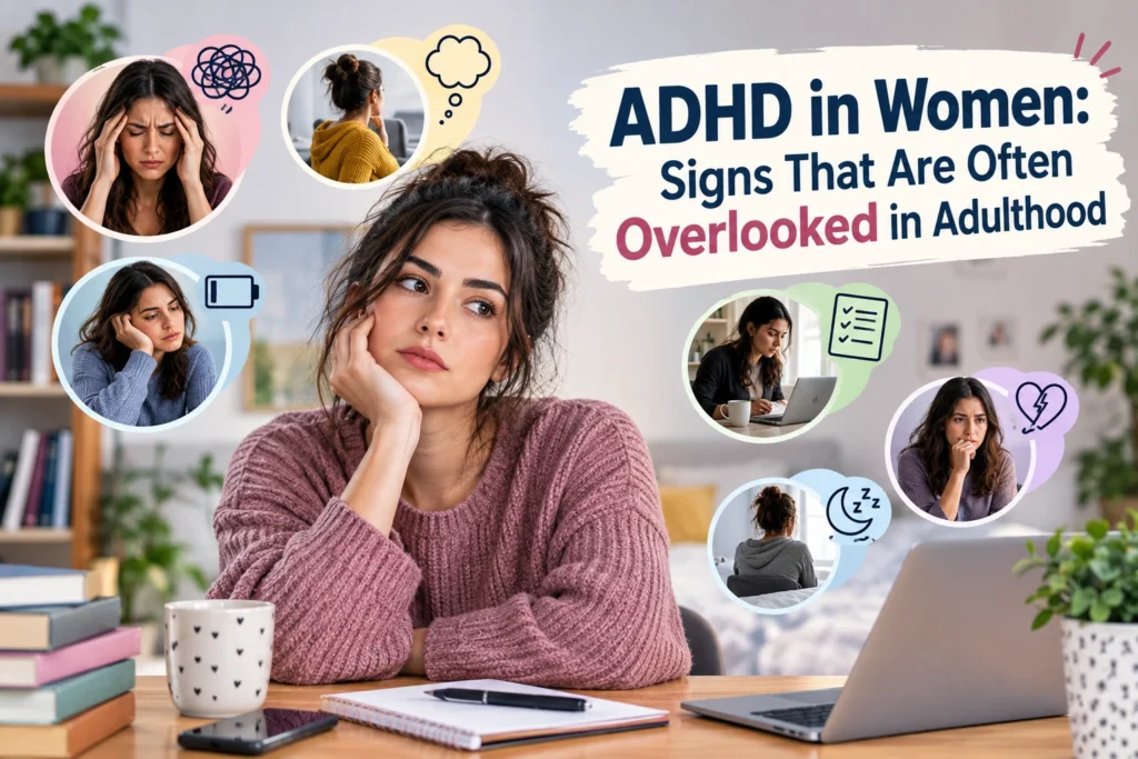 ADHD in Women: Signs That Are Often Overlooked in Adulthood