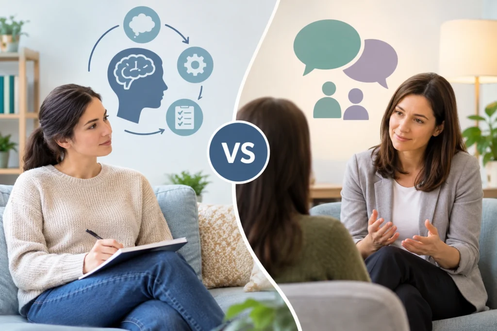 CBT vs Talk Therapy: What’s the Difference and Which May Help?