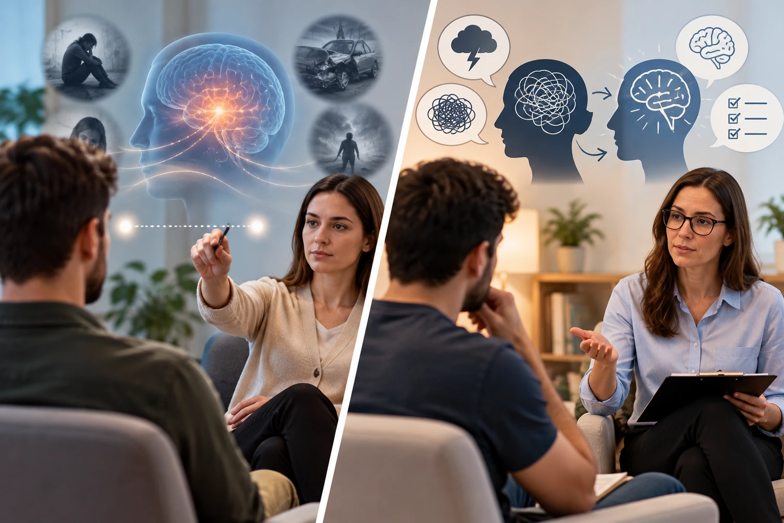 EMDR vs CBT for PTSD